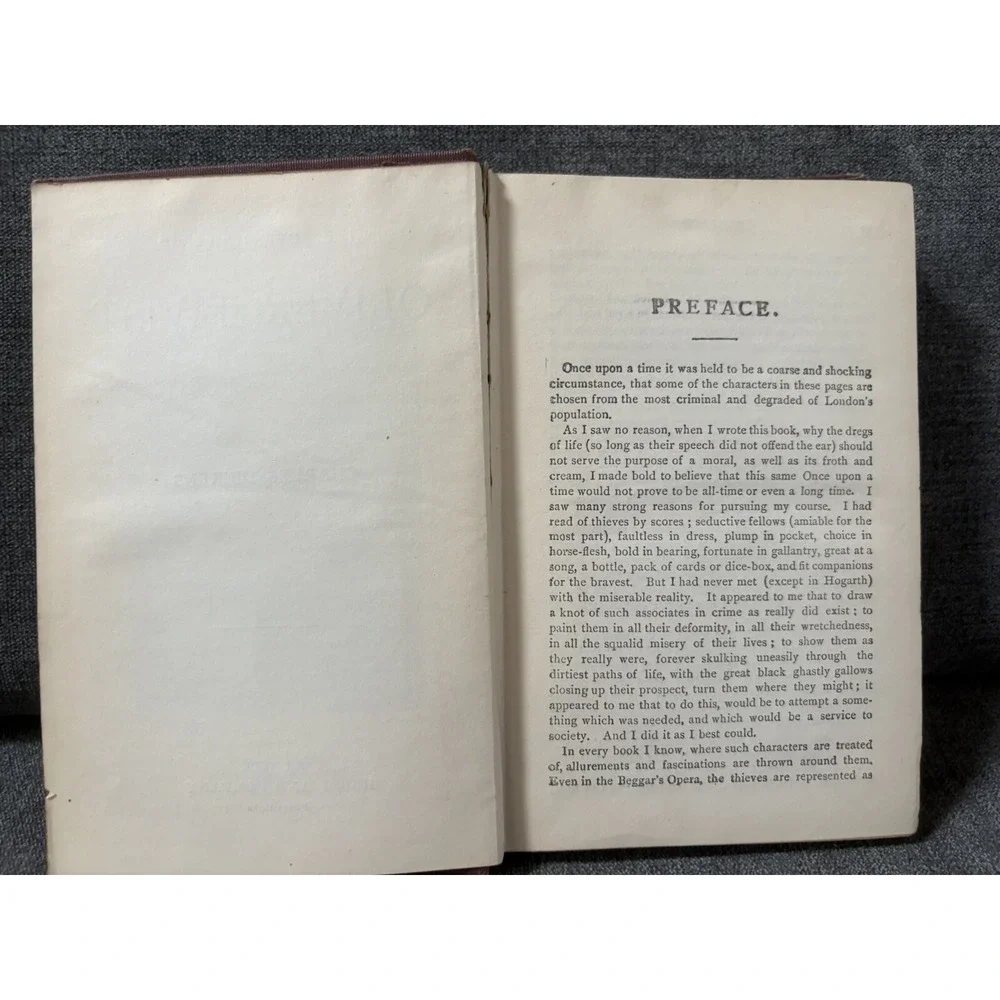 The Adventures of Oliver Twist by Charles Dickens (1900s Hardcover, Hurst And Co